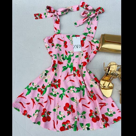 ZARA A-Line Short Dress NWT - Picture 16 of 16